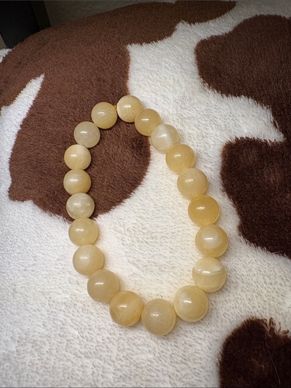 Yellow Jade Bracelet